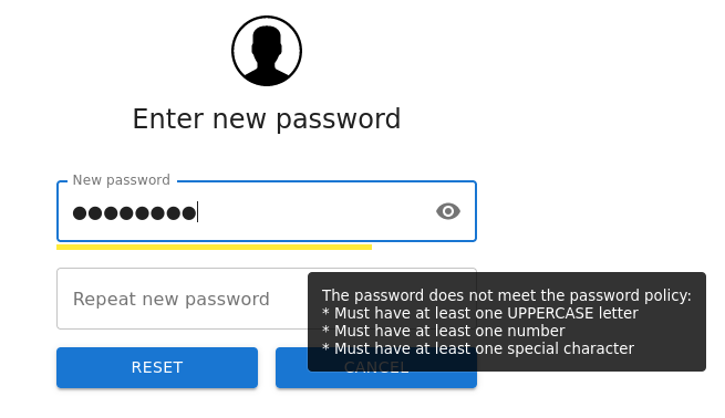 Classic Password Policy