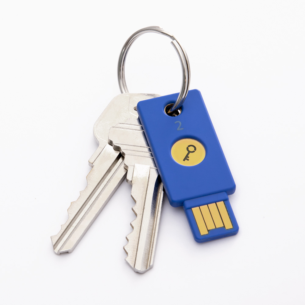 A YubiKey Security Key